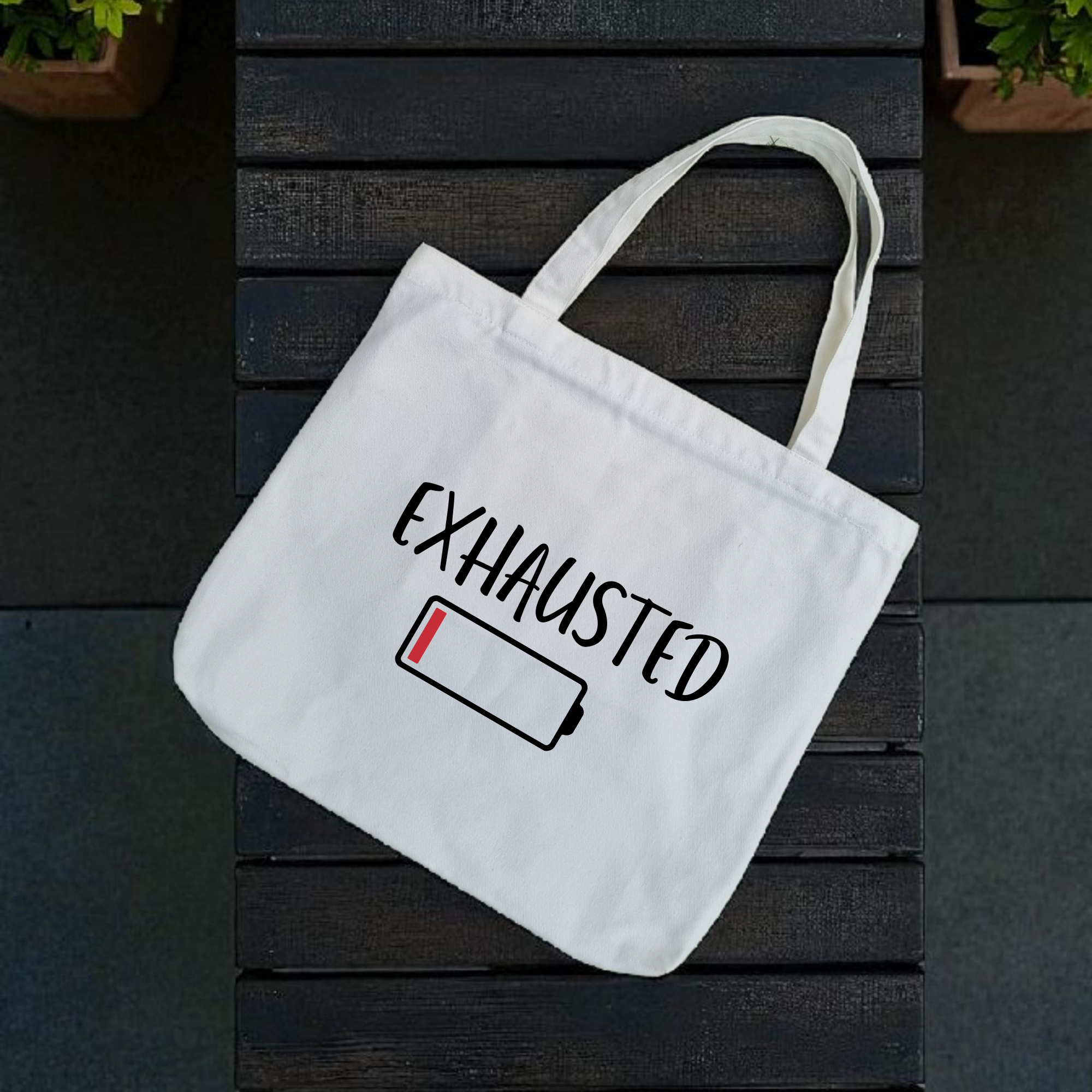 Exhausted Tote