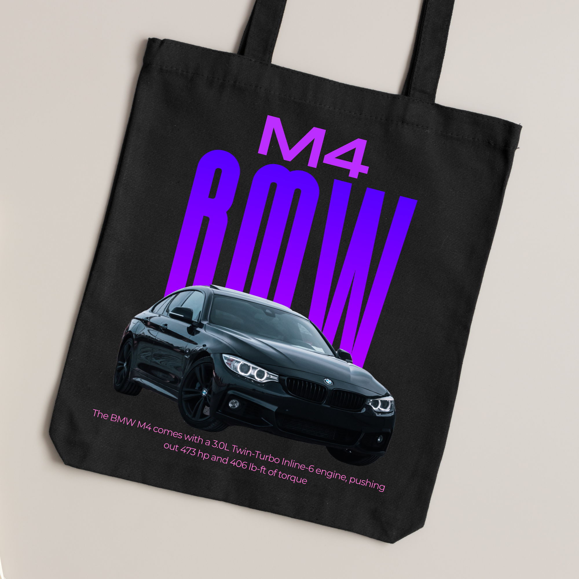BMW M4 Tote Bag