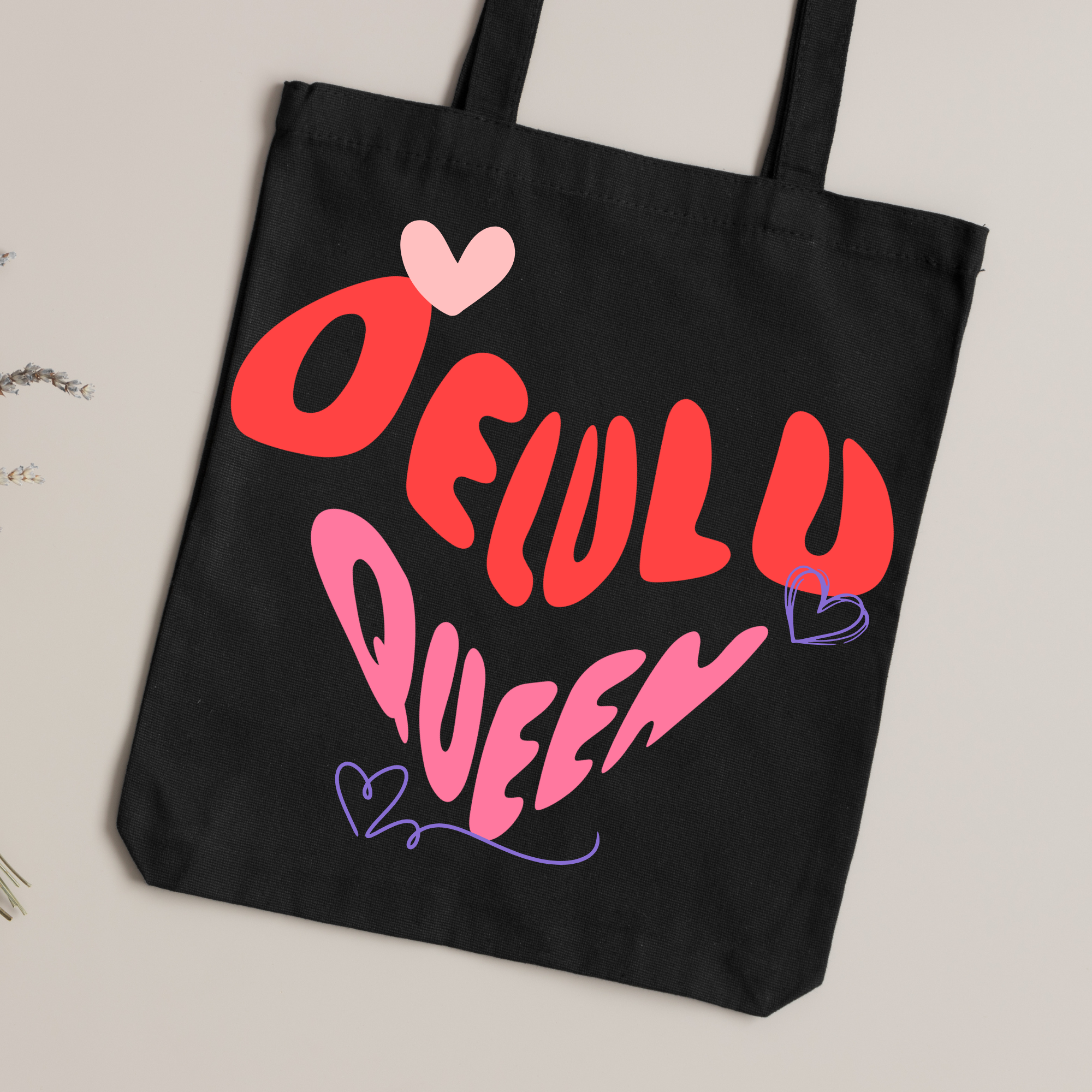Delulu Queen Tote Bag